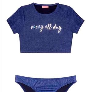 NEW AND PERFECT! PILYQ Girls Bikini. SO CUTE! Summer☀️